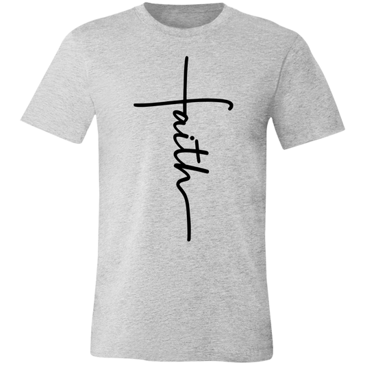 Faith Blk Letters Short-Sleeve T-Shirt