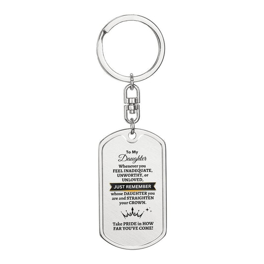 For Her - Dog Tag Key Chain