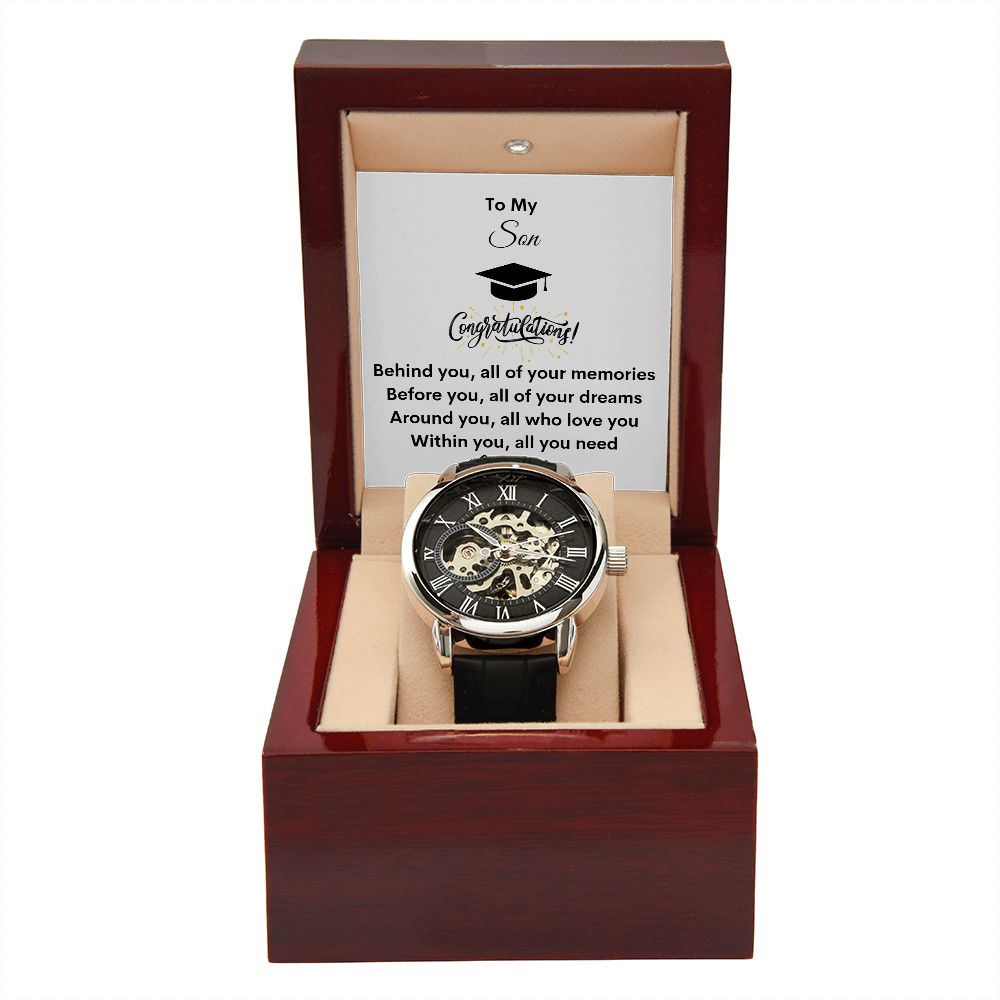 To Son From Mom - Openwork Watch