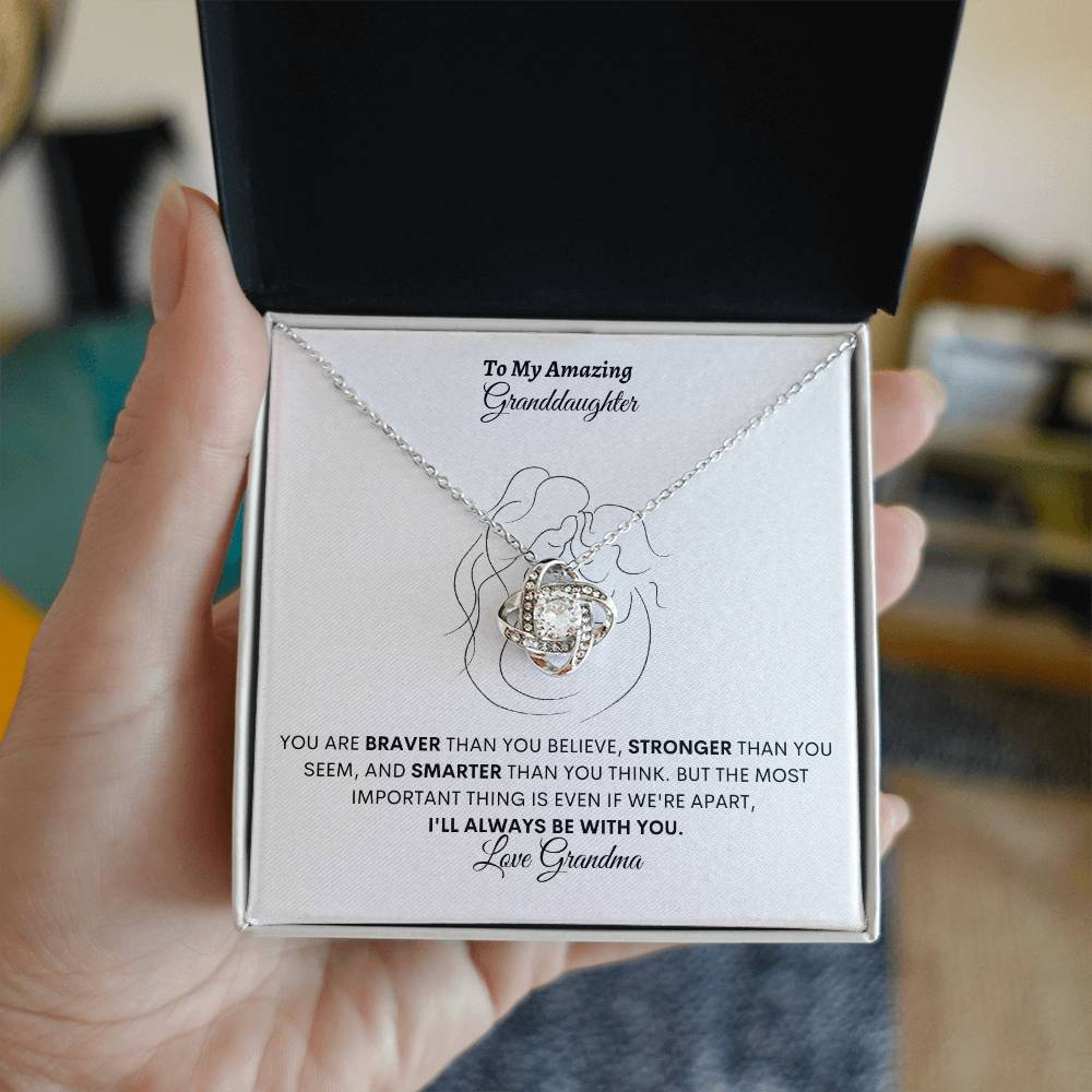 For Her (To My Amazing) - Love Knot Necklace