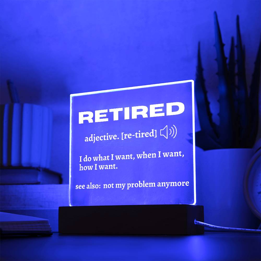 Retired Night Light