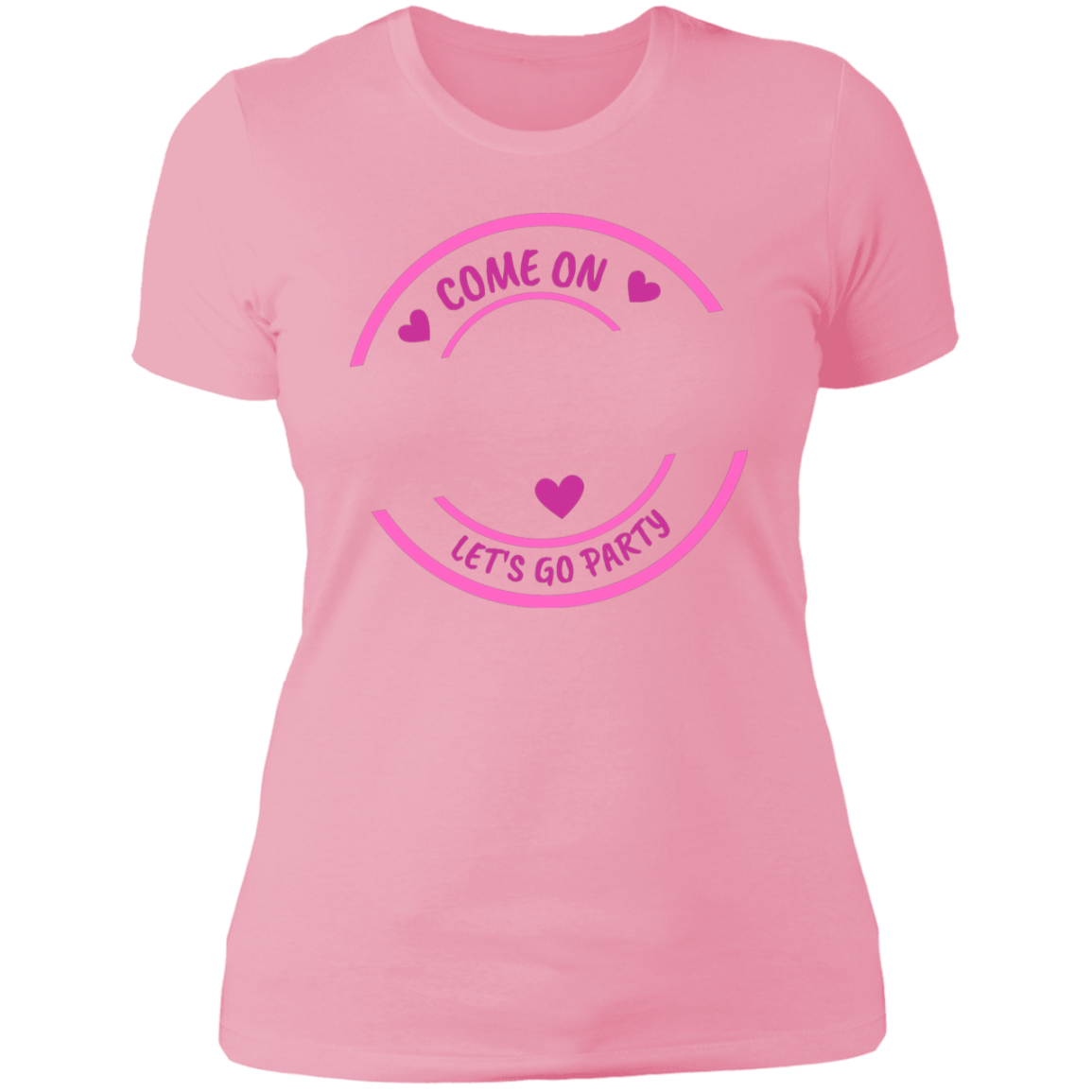 Personalized Come On Let's Go Party Women's T-Shirt