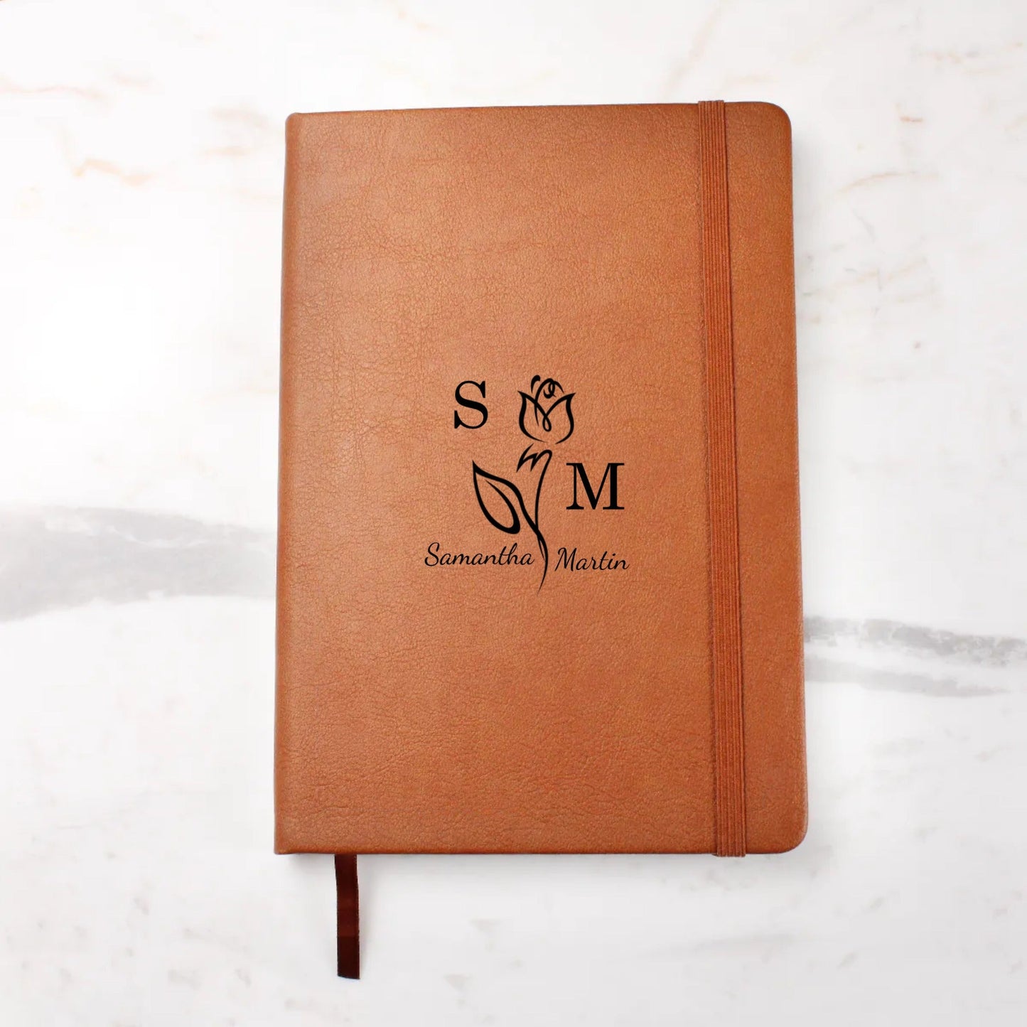 Personalized Vegan Leather Journal