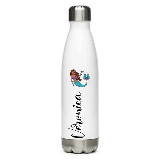 Personalized Little Mermaid Water Bottle